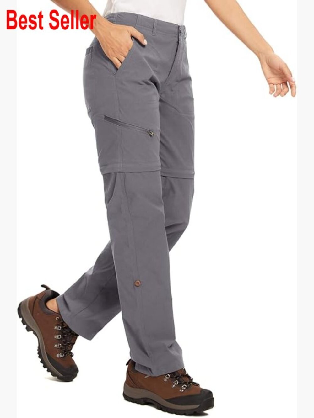 Women's Convertible Zip Off Hiking Pants Quick Dry Lightweight Outdoor